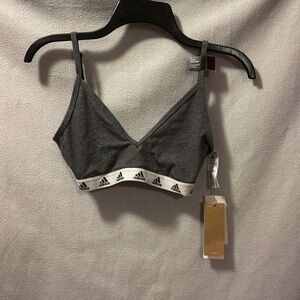 Adidas Women's Charcoal Bralette
